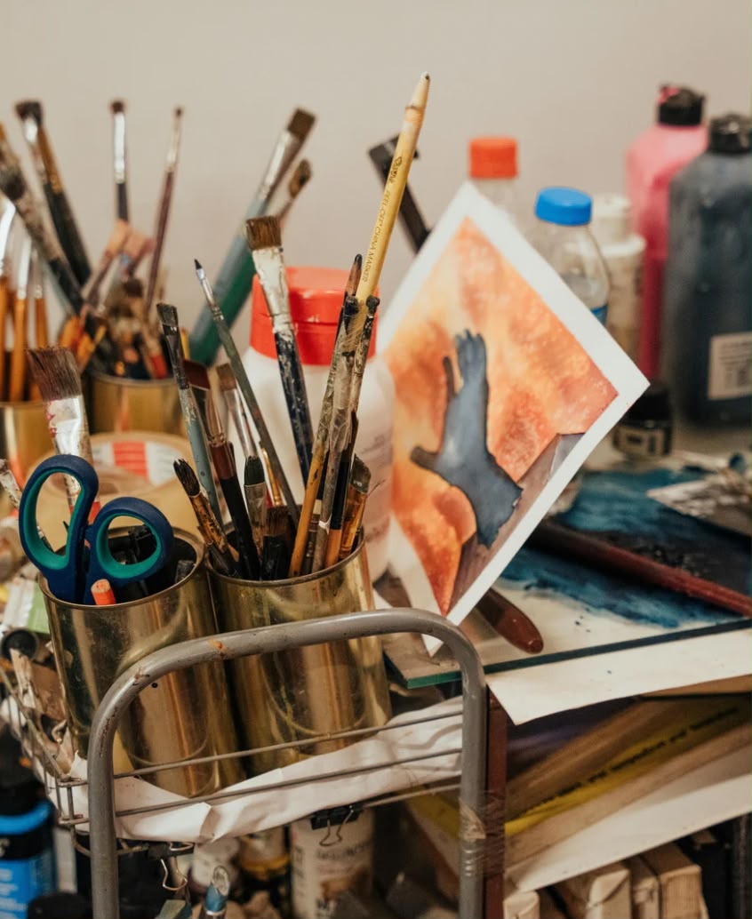 Vivência Tintas e Pincéis